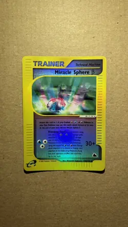 Miracle Sphere Beta 130/144 Reverse Holo Pokemon Card - 2003 Skyridge Set - Image 1
