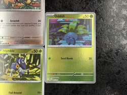 POKEMON CARDS SUICUNE-AIPOM-PAWMI-NYMBLE-ODDISH (SET OF 5) - Image 4