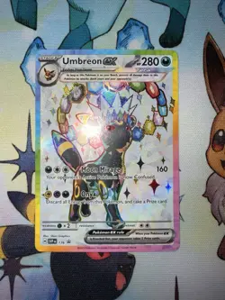 Umbreon ex SVP176 Sv: Scarlet & Violet Promo Cards Holo (POTENTIAL PSA 10) - Image 1