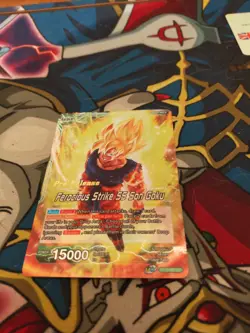 Ferocious Strike SS Son Goku Series 10 Pre Released Dragonball Super Card Holo N - Image 1