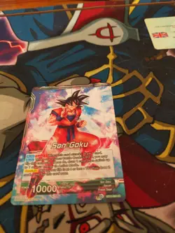 Ferocious Strike SS Son Goku Series 10 Pre Released Dragonball Super Card Holo N - Image 2