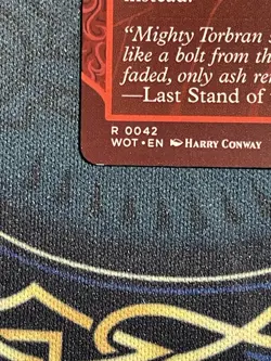 Fiery Emancipation Wilds of Eldraine: Enchanting Tales Regular LP condition - Image 3