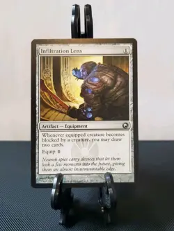 Infiltration Lens Scars of Mirrodin #167 Uncommon MTG Magic the Gathering - Image 2