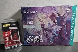 Magic the Gathering - Lorwyn Eclipsed - Collector Booster Sealed & 1 Hard Case - Image 1