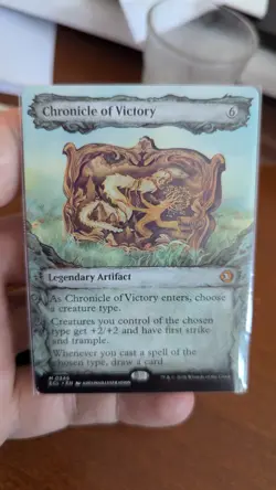 1x Chronicle Of Victory Showcase Lorwyn Eclipsed 346 M NM MTG x1 - Image 1