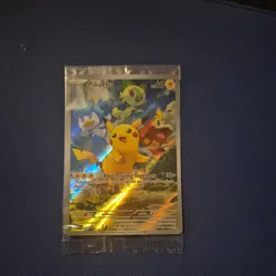 SEALED! Pikachu SVP 027 Paldea Evolved Black Star Promo Pokemon Card! - Image 1