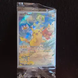 Pokemon - SEALED Pikachu SVP 027 Scarlet & Violet Promo Card Paldea Evolved - Image 4