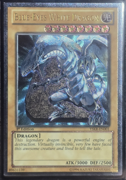 Yugioh Blue Eyes White Dragon YSKR-EN001 Ultimate Rare 1st Edition - Image 1