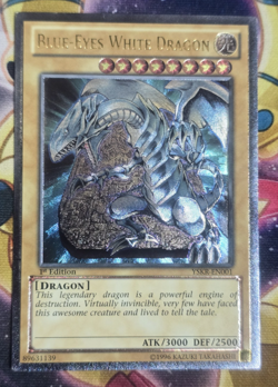 Yugioh Blue Eyes White Dragon YSKR-EN001 Ultimate Rare 1st Edition - Image 2