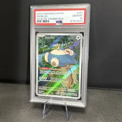 2023 POKEMON SVP EN-SV BLACK STAR PROMO 151 ELITE TRAINER BOX SNORLAX PSA 10 💎 - Image 3