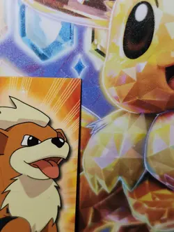 Vintage Topps Chrome Pokemon Growlithe And Arcanine - Image 2