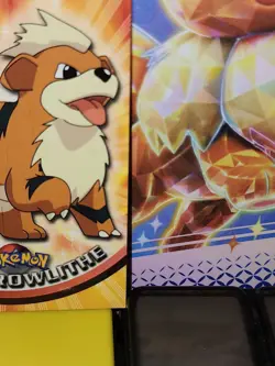 Vintage Topps Chrome Pokemon Growlithe And Arcanine - Image 5