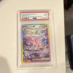 Pokemon Espeon ex Sv: Prismatic Evolutions Special Illustration Rare Holo EX PS. - Image 1