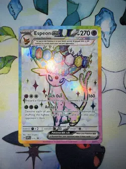 Pokemon Espeon EX SVP 175 Premium Figure Collection Promo (POTENTIAL 10) - Image 1
