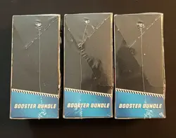 3 Pokemon TCG Scarlet & Violet Black Bolt Booster Bundle Sealed LOT OF THREE (3) - Image 2