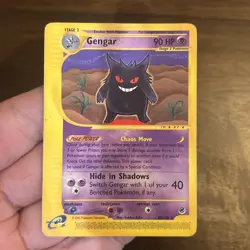 Gengar 48/165 Rare Expedition 2002 Non Holo E-Reader English WOTC Pokemon TCG - Image 1