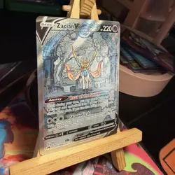 Zacian V GG48/GG70 Crown Zenith Galarian Gallery Full Art Holo Pokemon TCG MINT - Image 2