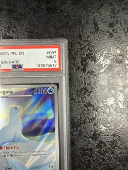 2025 POKEMON PFL EN DEWOONG ILLUSTRATION RARE #097 💎 PSA 9 - Image 2