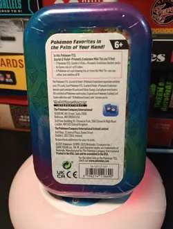 Pokemon Prismatic Evolutions Mini Tin Vaporeon Sealed 2 Booster Packs - Image 3
