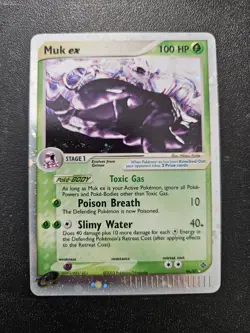 Pokemon EX Dragon Muk EX Ultra Rare Holo 96/97 NEAR MINT - Image 1