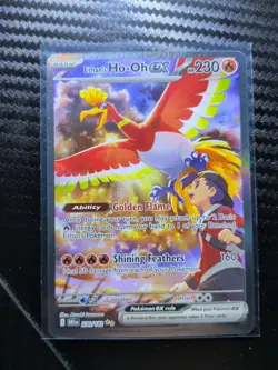 Ethan's Ho-Oh ex 230/182 Holo SIR - Sv10: Destined Rivals - Pokemon TCG - NM - Image 1