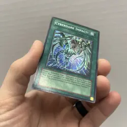 Yugioh Secret Rare Cyberdark Impact! TAEV-EN054 1st Edition VLP - Image 5