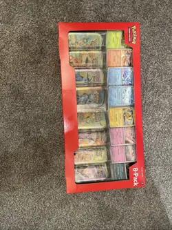 Pokemon TCG Scarlet & Violet Prismatic Evolutions Mini Tins 8-Pack Costco SEALED - Image 1