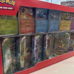 Pokemon TCG Scarlet & Violet Prismatic Evolutions Mini Tins Sealed, 8-Card - Image 2