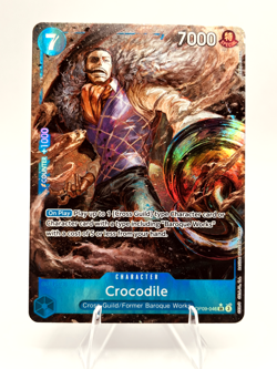 Crocodile OP09-046 (Parallel) SR One Piece Blue English NM - Image 1