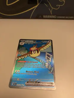 Pidgeot EX 225/197 Sv03: Obsidian Flames Holo Card NM Condition - Pokemon TCG - Image 3
