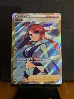 Pokemon TCG Skyla Breakpoint Trainer Full Art Ultra Rare Holo - Image 1