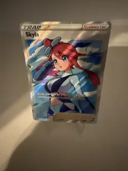 Pokemon TCG Skyla Breakpoint Holo Full Art Ultra Rare - Image 1