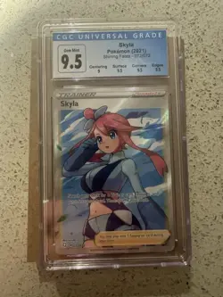 Pokemon TCG Skyla Breakpoint Holo Full Art Ultra Rare near mint - Image 1
