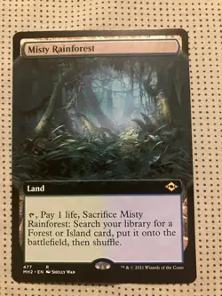 Misty Rainforest (Extended Art) Modern Horizons 2 Regular - Image 1