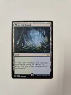 Misty Rainforest Modern Horizons 2 Regular Rare. 250. NM. - Image 1