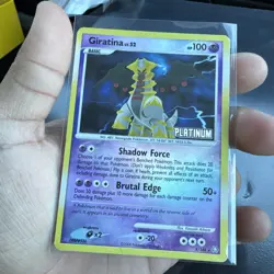 Pokemon TCG Giratina 4/146 Legends Awakened Platinum Stamped Reverse Holo MP/HP - Image 1