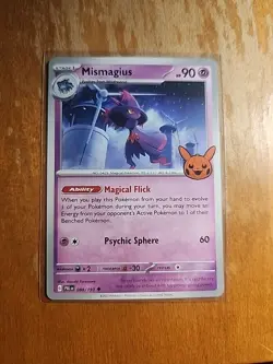 Pokemon Card Single Mismagius 088/193 2023 Trick or Trade Near Mint TCG A137 - Image 1