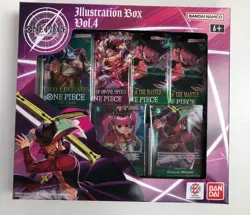 ONE PIECE CARD GAME ILLUSTRATION BOX VOL 4 BANDAI NAMCO BRAND NEW/SEALED - Image 1