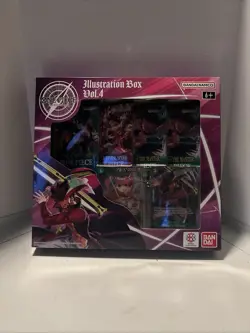 One Piece Card Game Illustration Box Vol 4. (4 Boosters / New Factory Sealed) - Image 1