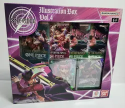 2025 One Piece Card Game Illustration Box Vol 4 Bandai BRAND NEW SEALED - Image 3