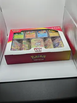 Pokemon TCG: Scarlet & Violet 151 5-pack Mini Tins 4 Promo Cards Costco Set A/B - Image 5