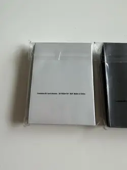 Pokemon Black Bolt / White Flare Card Sleeves - Sealed New - Image 4