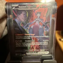 Team Rockets Mewtwo EX Special Illustration Card 231/182 Sv10: Destined Rivals - Image 1