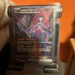 Team Rockets Mewtwo EX Special Illustration Card 231/182 Sv10: Destined Rivals - Image 2