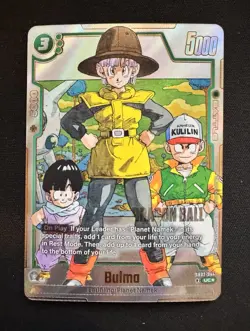 Bulma - SB02-044 Alternate Art Manga Booster 02 Dragon Ball Card English - Image 1