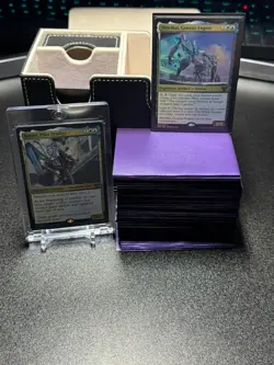 MTG Kamigawa Neon Dynasty - Commander, Buckle Up NM/M in Deck Box - Image 1