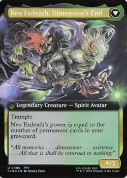 Exdeath, Void Warlock (Extended Art) - 485, FIN, Foil - Image 2