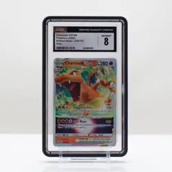 Pokemon Charizard VSTAR holo #18 Brilliant Stars 2022 - CGC 8 - Image 1