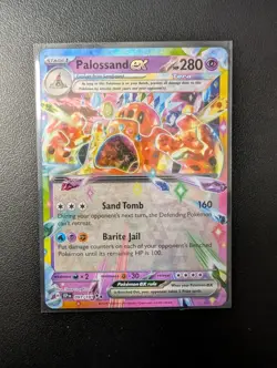 Palossand ex 091/191 Double Rare Pokemon Surging Sparks NM - Image 1