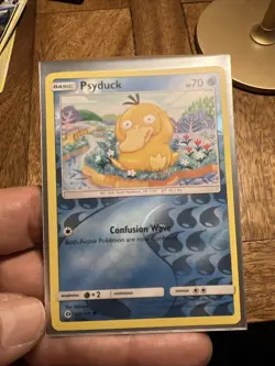 Pokemon - Psyduck - 28/149 - Common - Reverse Holo - Sun & Moon Base Set - Image 1